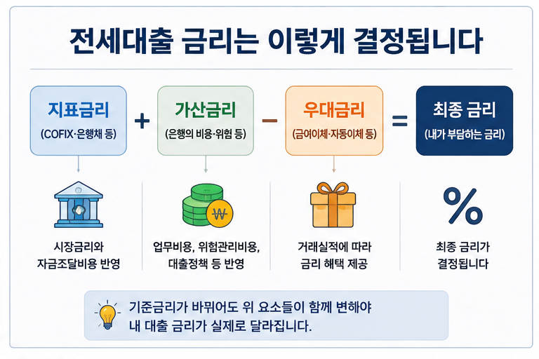 전세대출금리결정구조