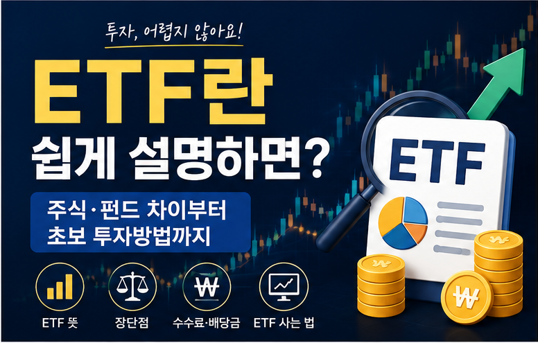 ETF란 쉽게 설명
