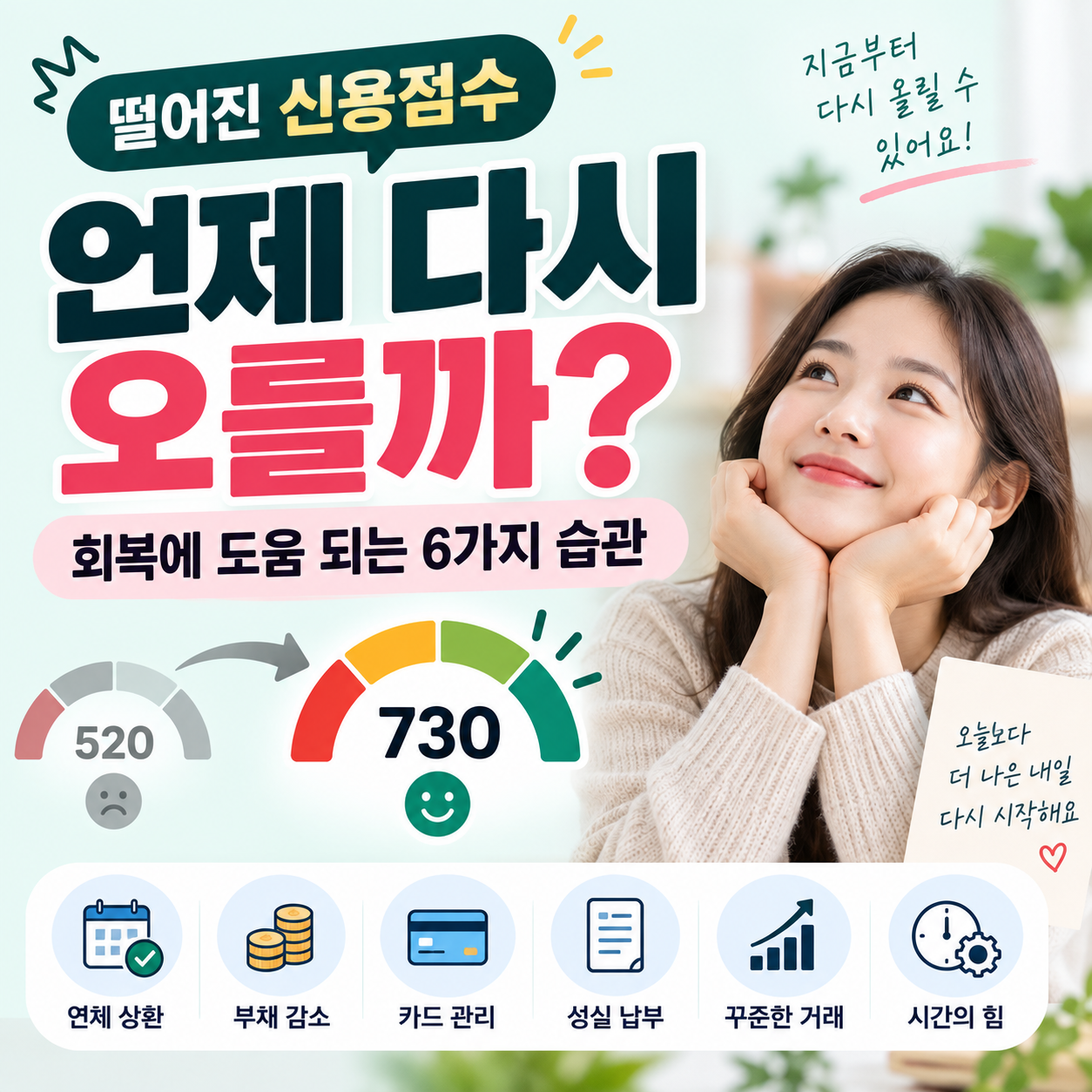 신용점수 회복